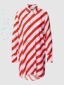 Overhemdblouse met all-over motief van Gerry Weber Rood - 38