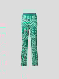 Hose mit Plisseefalten von Etro Grün - 48