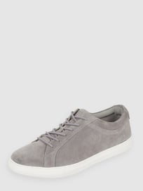 Sneakers van suède, model 'Galaxy'  van Jack & Jones Grijs / zwart - 23
