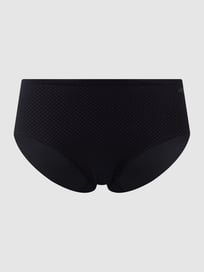 Panty mit Stretch-Anteil - nahtlos von Sloggi Grau / Schwarz - 38