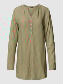 Blouseshirt met all-over motief van Montego Roze - 21