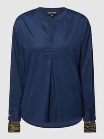 Blusenshirt im Double-Layer-Look Modell 'Johannesburg' von Risy & Jerfs Blau / Türkis - 6