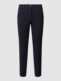 Stoffhose mit seitlichen Paspeltaschen Modell 'Rachel' von Cambio Blau / Türkis - 30