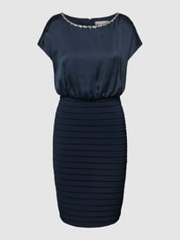 Cocktailkleid im Stufen-Look von Christian Berg Cocktail Blau / Türkis - 46