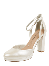 Pumps in schimmernder Optik  von Tamaris Weiß - 19