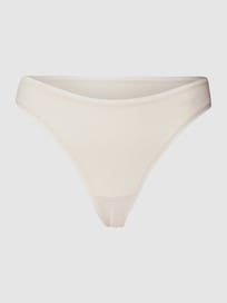 String mit Spitzenbesatz Modell 'Go Brazil' im 2er-Pack von Sloggi Weiß - 27