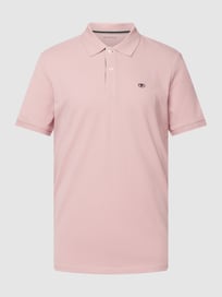 Poloshirt in effen design, model 'BASIC' van Tom Tailor Paars - 25