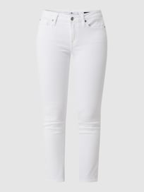 Cropped Jeans mit Stretch-Anteil Modell 'Pyper' von 7 For All Mankind Weiß - 38
