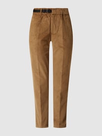 Cordhose mit Stretch-Anteil Modell 'Marilyn' von White Sand Braun - 9