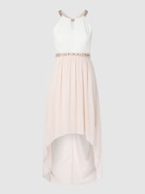 Vokuhila Cocktailkleid mit Zierperlen  von Jake*s Cocktail Rosa - 35