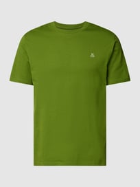 T-Shirt mit Label-Print von Marc O'Polo Grün - 32