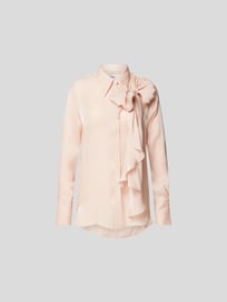 Hemdbluse mit Sportmanschetten von Victoria Beckham Rosa - 9
