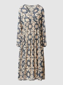 Midikleid aus Viskose  von comma Braun - 8