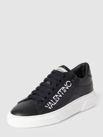 Sneaker mit Label-Details Modell 'STAN' von Valentino Grau / Schwarz - 36