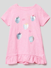 Jurk met streepmotief van Staccato Roze - 37