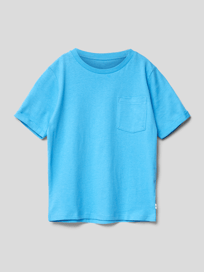 T-Shirt mit Brusttasche von Tom Tailor Blau / Türkis - 13