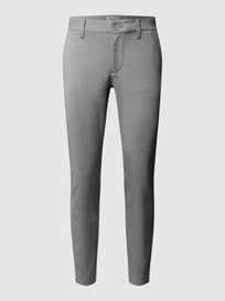 Chino mit Stretch-Anteil von Only & Sons Grau / Schwarz - 1