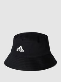 Bucket Hat mit Label-Stitching von ADIDAS SPORTSWEAR Grau / Schwarz - 23