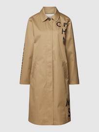 Mantel mit Label-Print von Copenhagen Muse Braun - 27