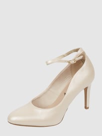 Pumps in Leder-Optik von Tamaris Weiß - 36