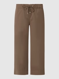Culotte met stretch, model 'Pia'  van Toni Dress Groen - 40