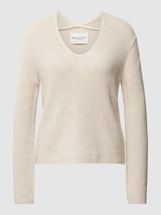 S Mode Pullover Strickpullover Marc O’Polo mit Schleifenverschluss hinten Pulli von Marc O\u2019Polo