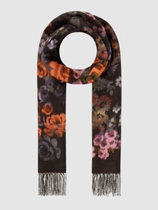 Accessoires Sjaals & omslagdoeken Sjaals 100%-Zwart-Zijden Sjaal-Zwart-Creature Sjaal-Limited Edition-Halsdoek Sjaal-Hoofdsjaal 