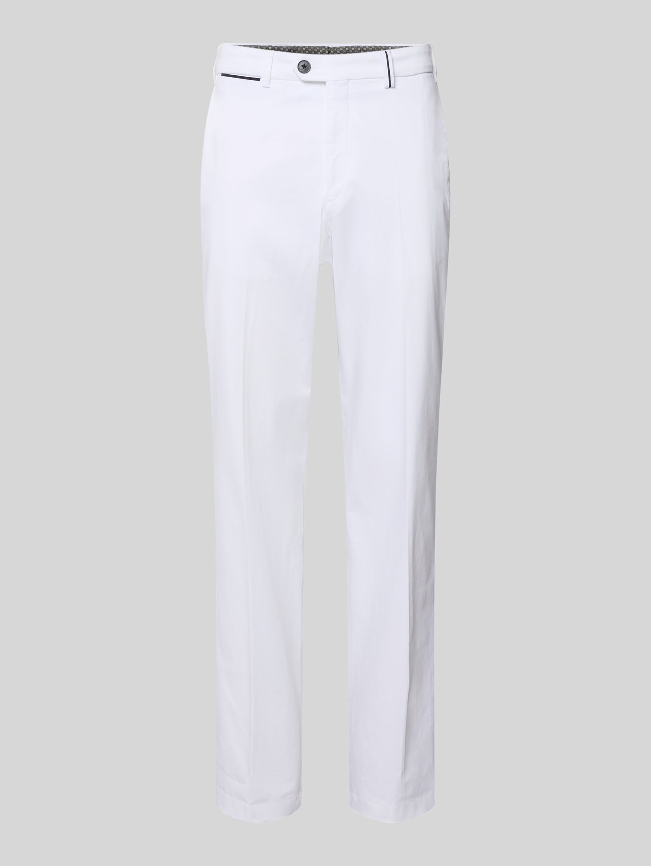 Regular Fit Chino mit Eingrifftaschen Modell 'Peaker' von Hiltl - 12