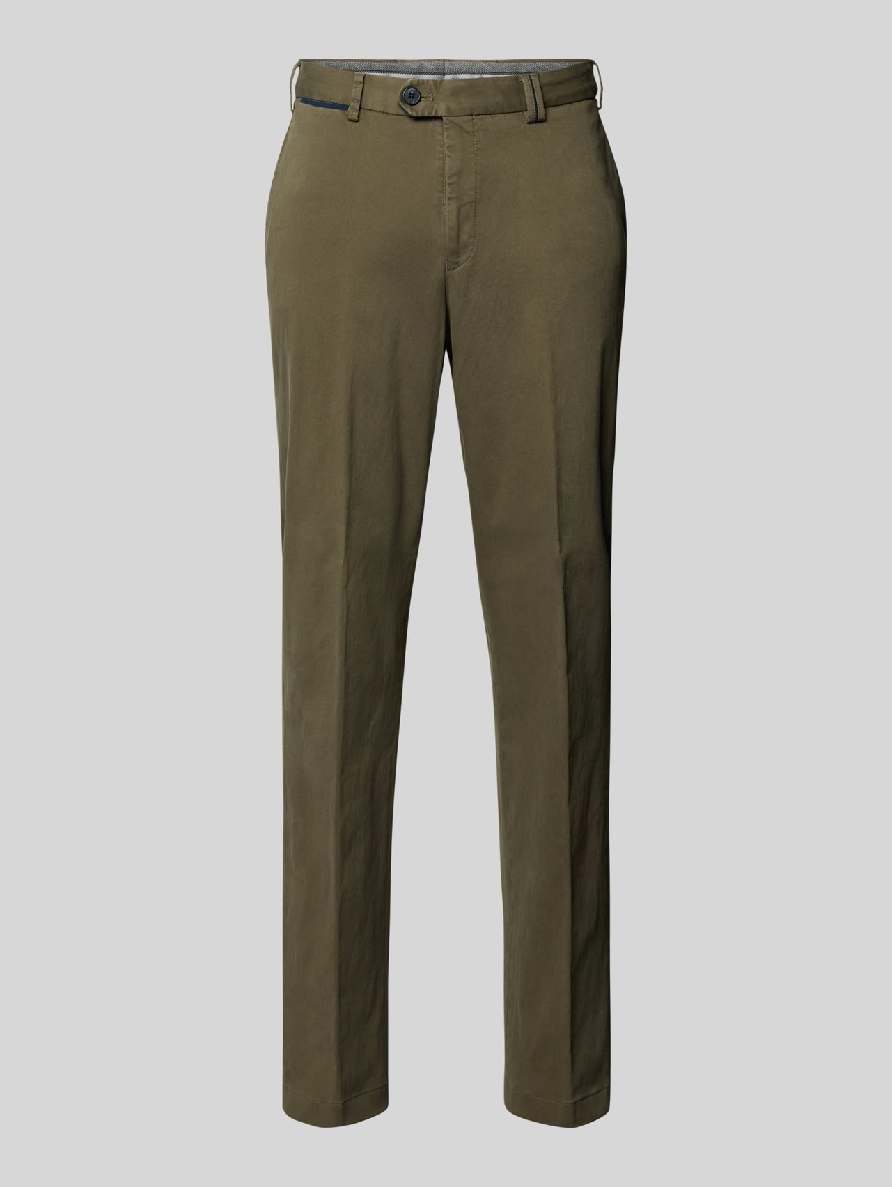 Slim Fit Chino mit Bügelfalten Modell 'PEAKER' von Hiltl - 23