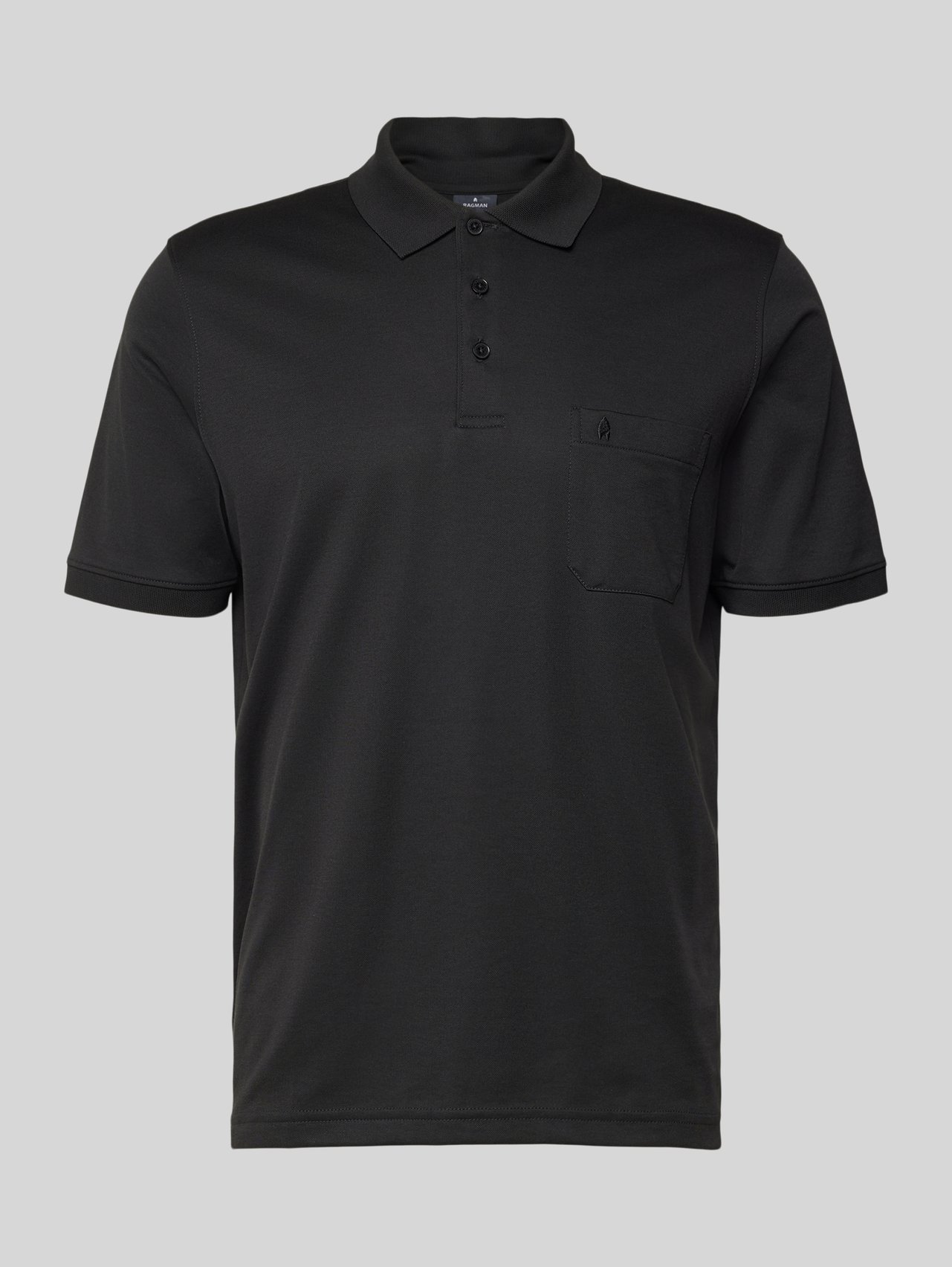 Regular Fit Poloshirt mit Brusttasche von RAGMAN - 17