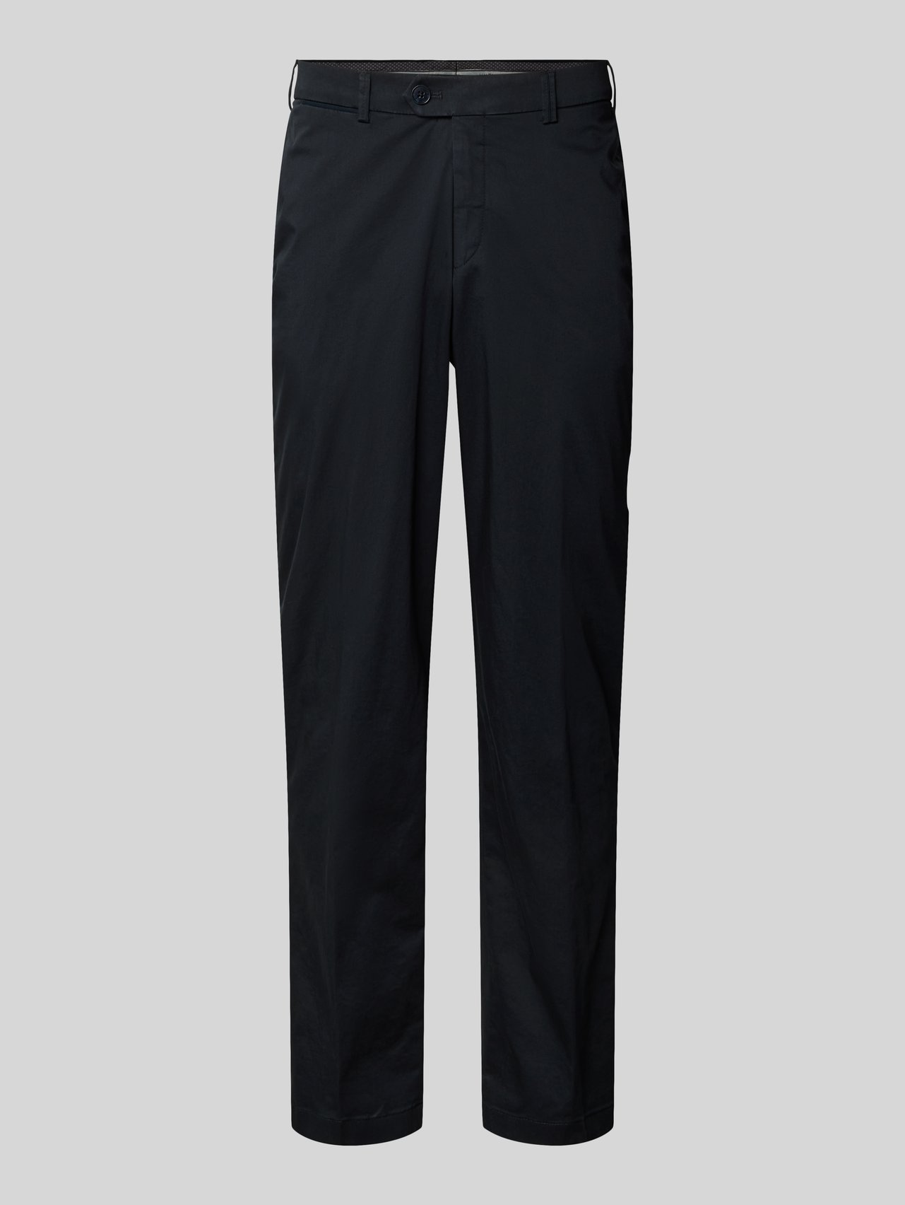 Regular Fit Chino mit Eingrifftaschen Modell 'Peaker' von Hiltl - 2