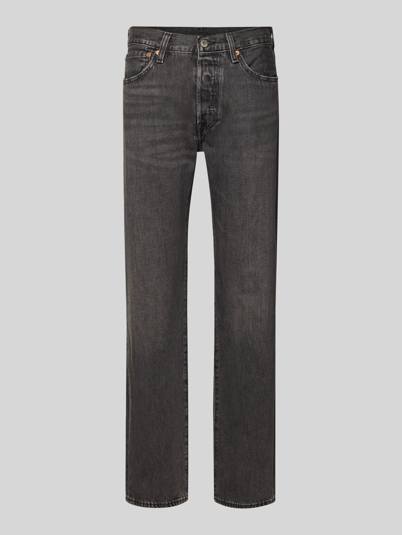 Wide Leg Fit Jeans mit Eingrifftaschen Modell '501®' von Levi's® - 16