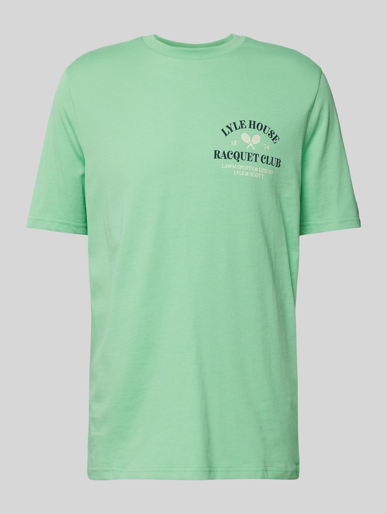 T-Shirt mit Statement-Label-Print von Lyle & Scott - 2