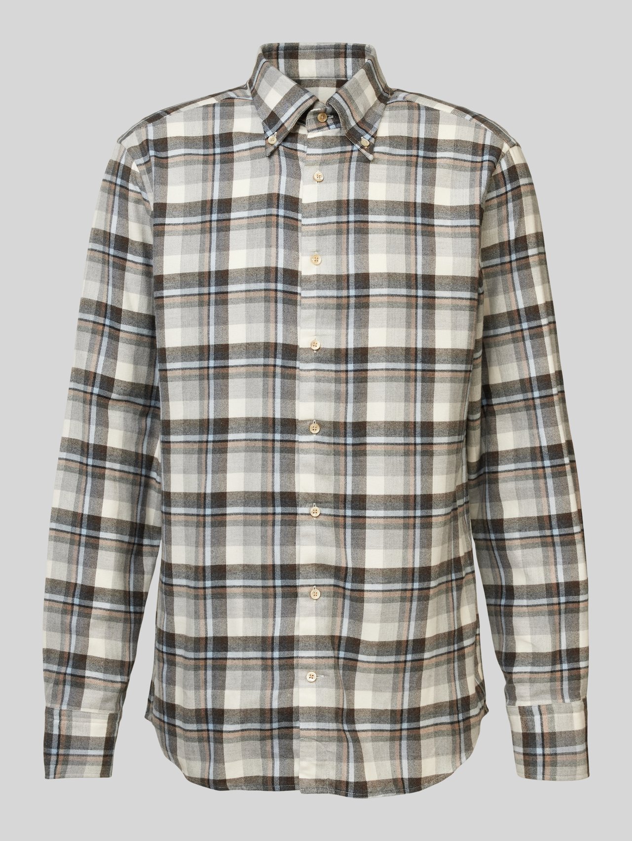 Regular Fit Freizeithemd mit Button-Down-Kragen von Stenstroms - 21