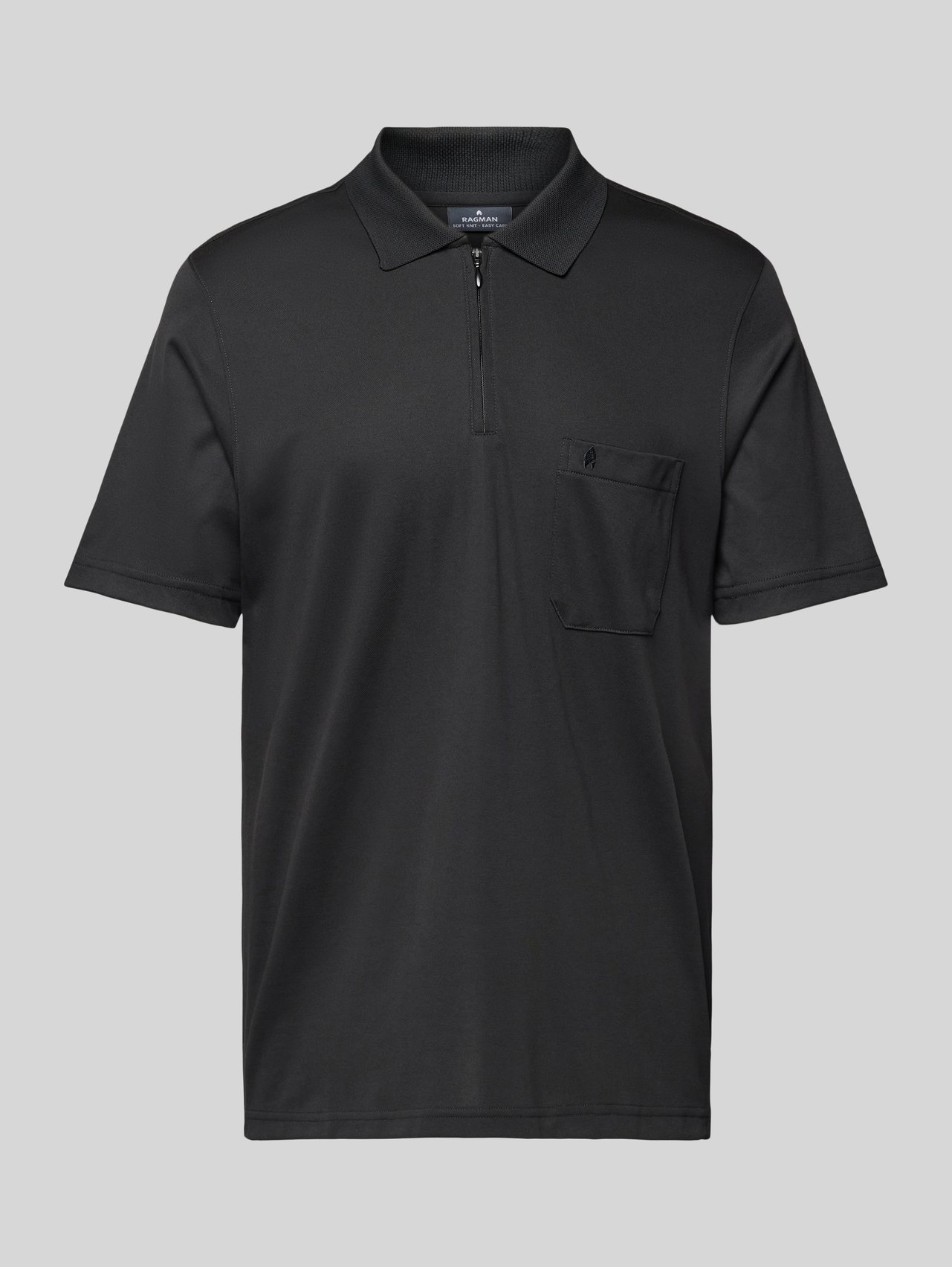Regular Fit Poloshirt mit Brusttasche von RAGMAN - 19