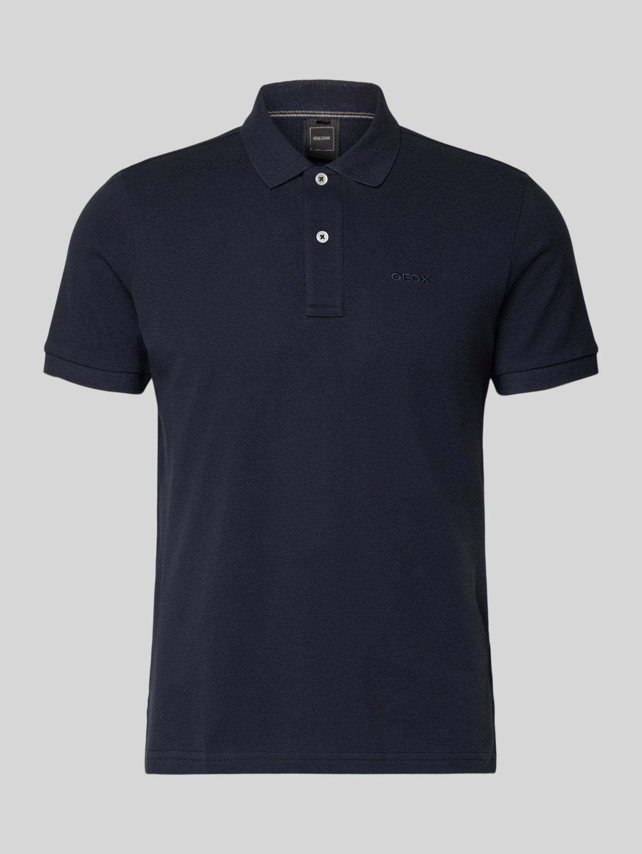 Slim Fit Poloshirt mit Logo-Stitching von Geox - 11