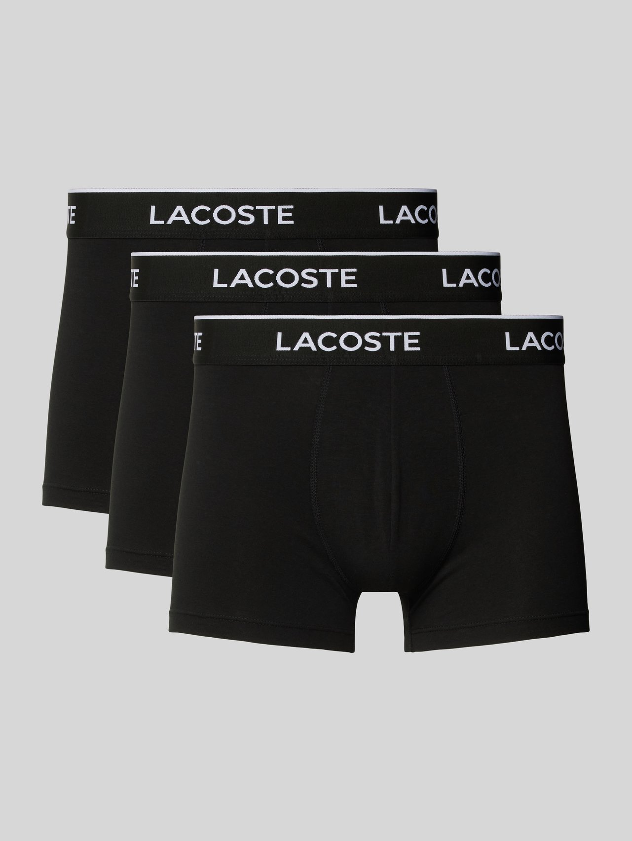 Trunks mit elastischem Label-Bund im 3er-Pack von Lacoste - 8