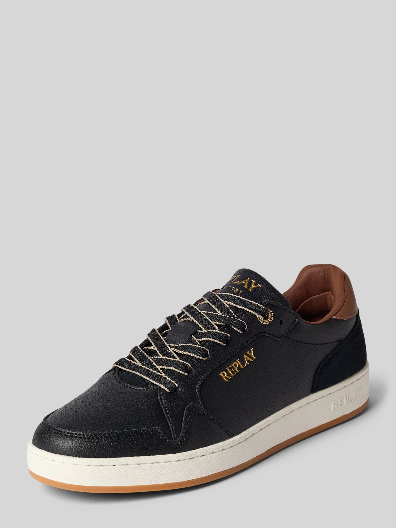 Sneaker mit Label-Details Modell 'SMASH SMART' von Replay - 46