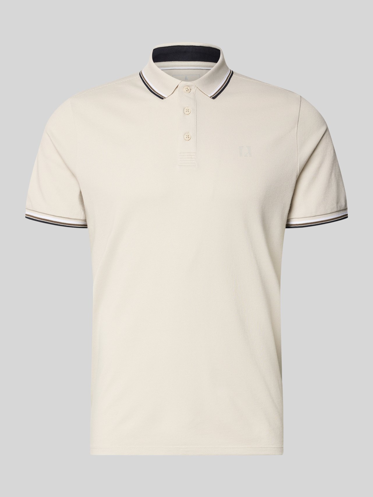 Modern Fit Poloshirt mit Logo-Print Modell 'Keep Dry' von RAGMAN - 29