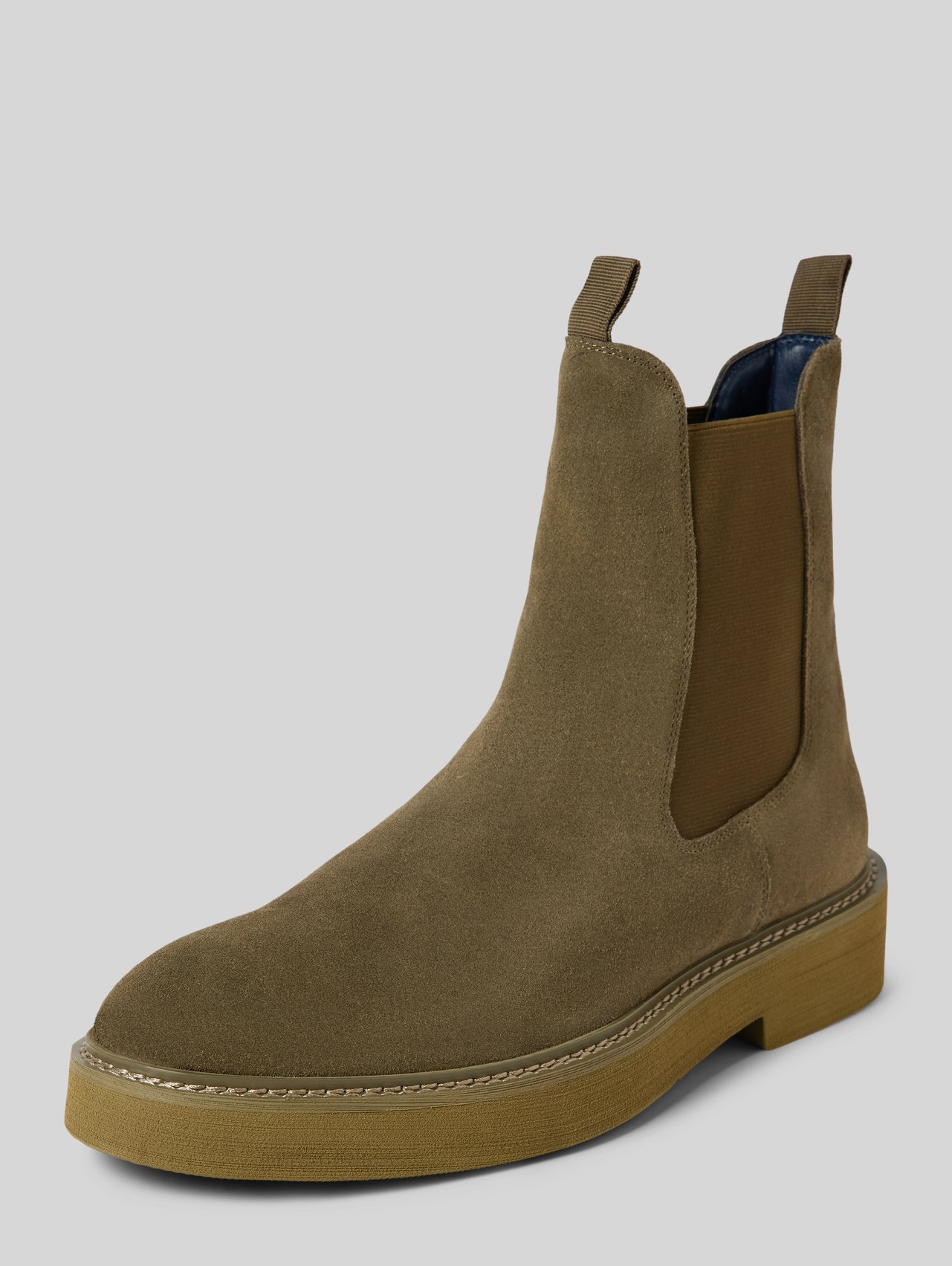 Chelsea Boots mit Zugschlaufen Modell 'BRANTLEY' von Steve Madden Beige - 25