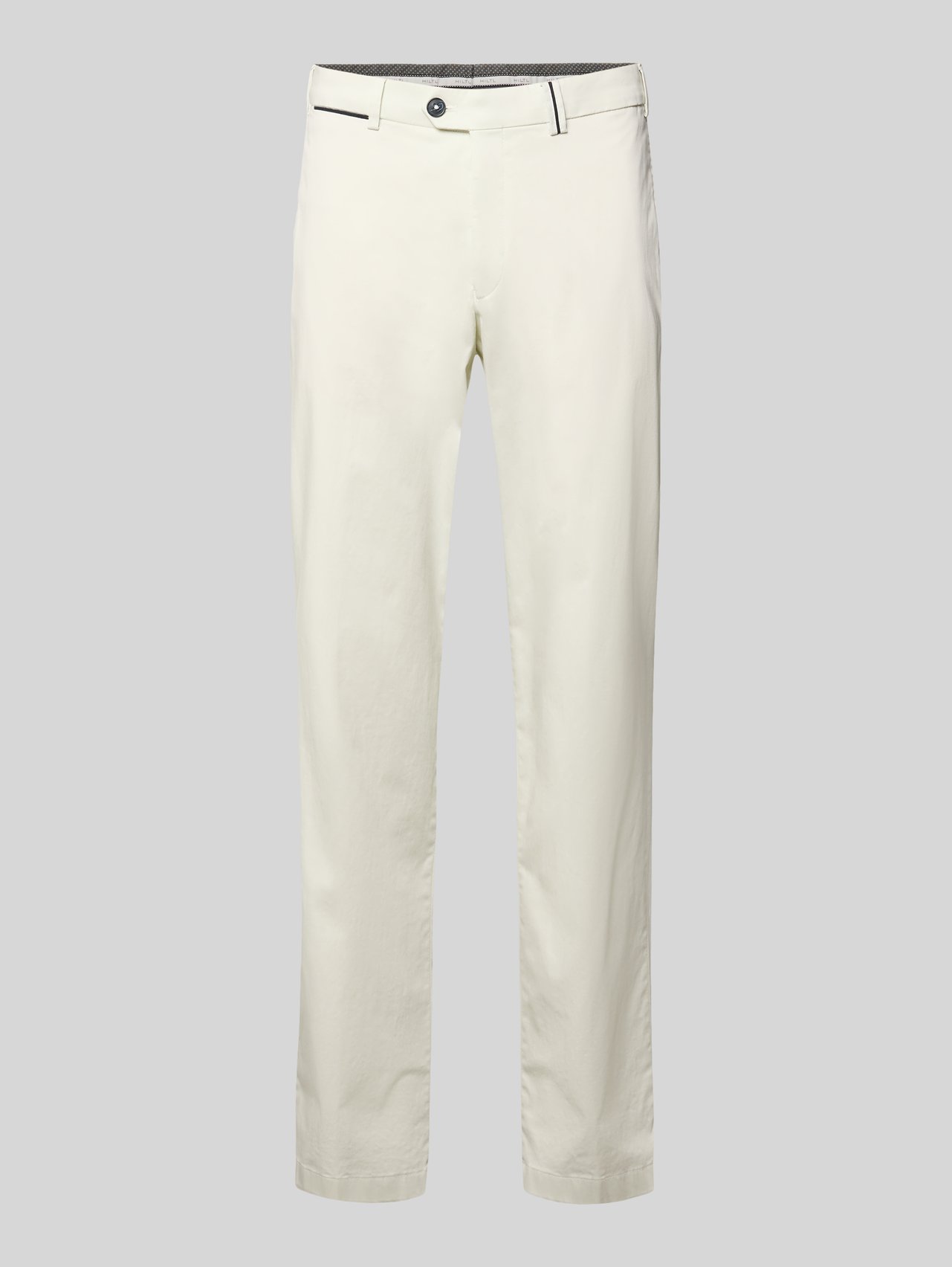 Regular Fit Chino mit Eingrifftaschen Modell 'Peaker' von Hiltl - 4
