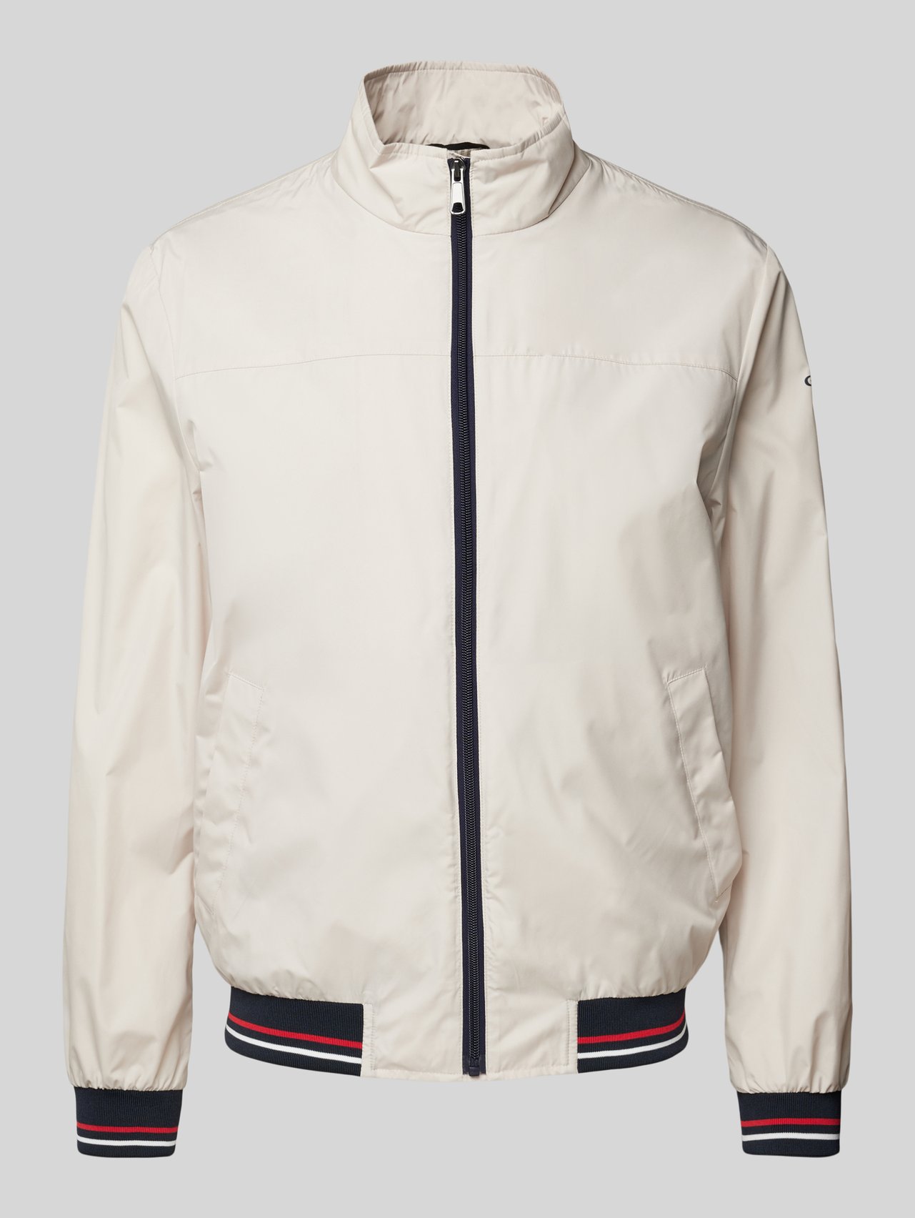 Jacke mit Stehkragen von Geox Beige - 47