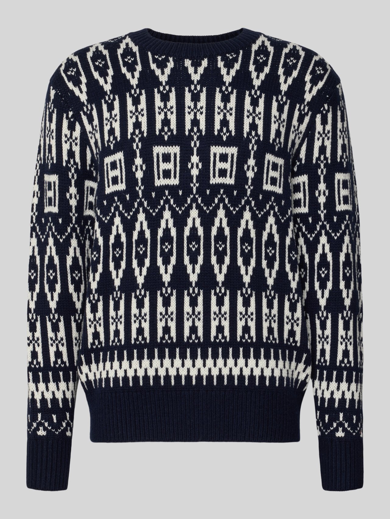 Relaxed Fit Strickpullover aus Woll-Mix von Tommy Hilfiger - 34