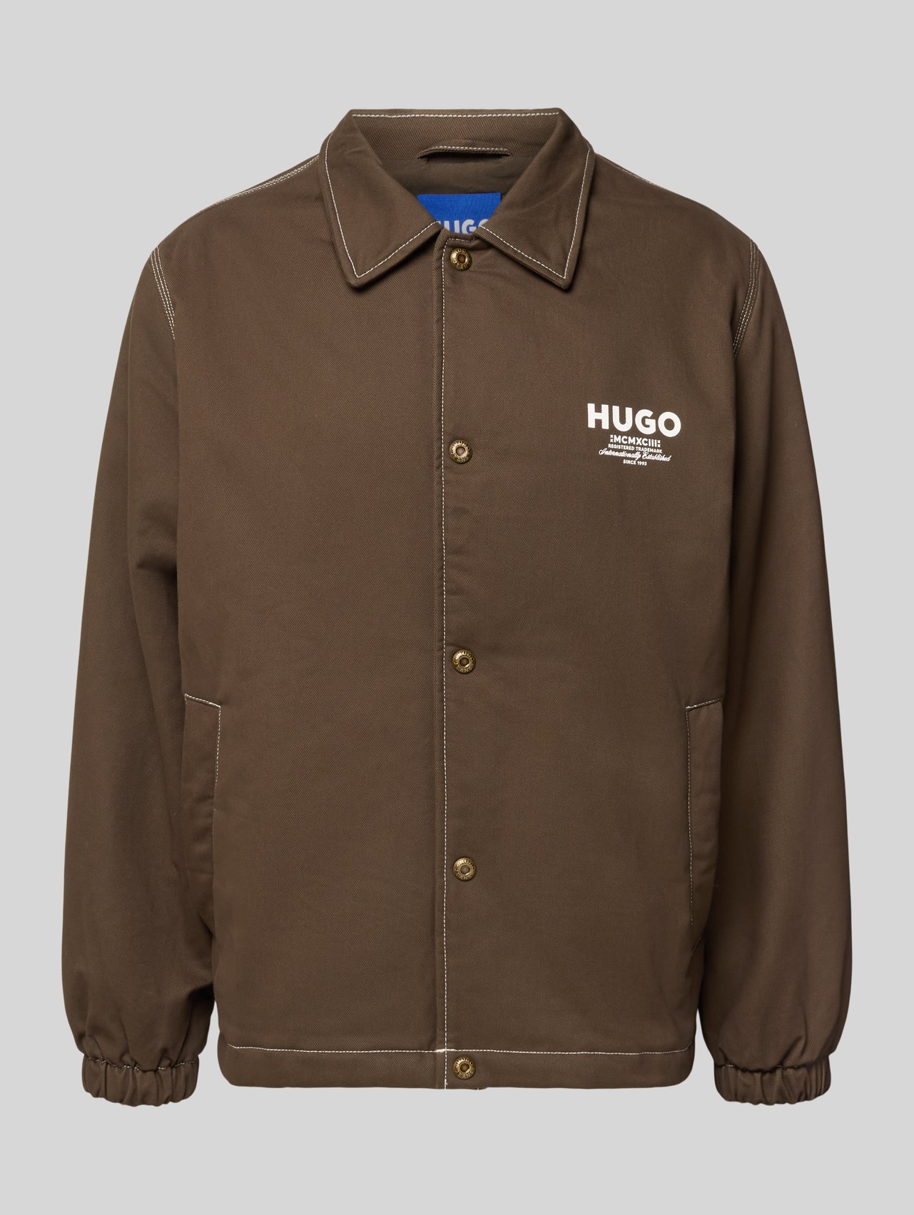 Regular Fit Blouson aus reiner Baumwolle Modell 'BIYO2611' von HUGO Blue - 14
