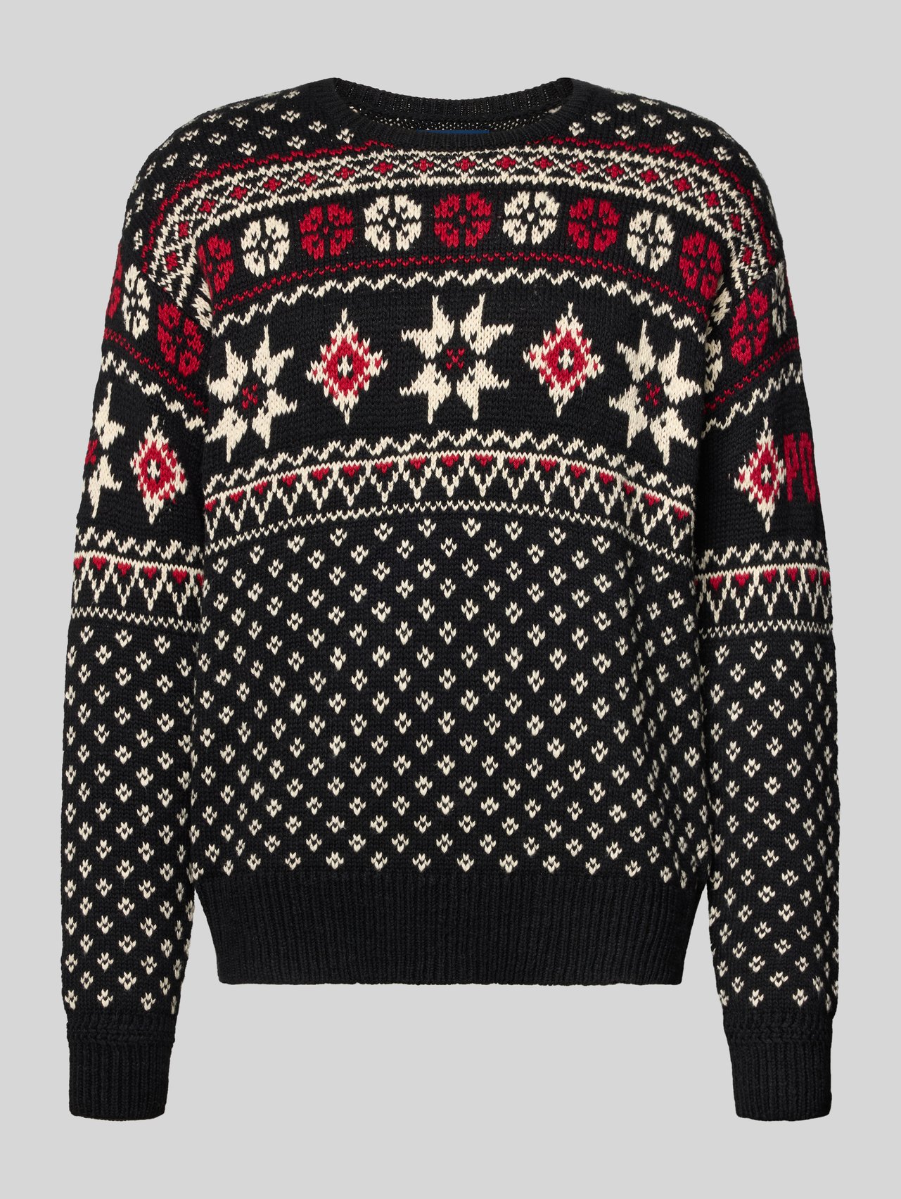 Strickpullover im Allover-Look mit Rundhalsausschnitt von Polo Ralph Lauren - 16