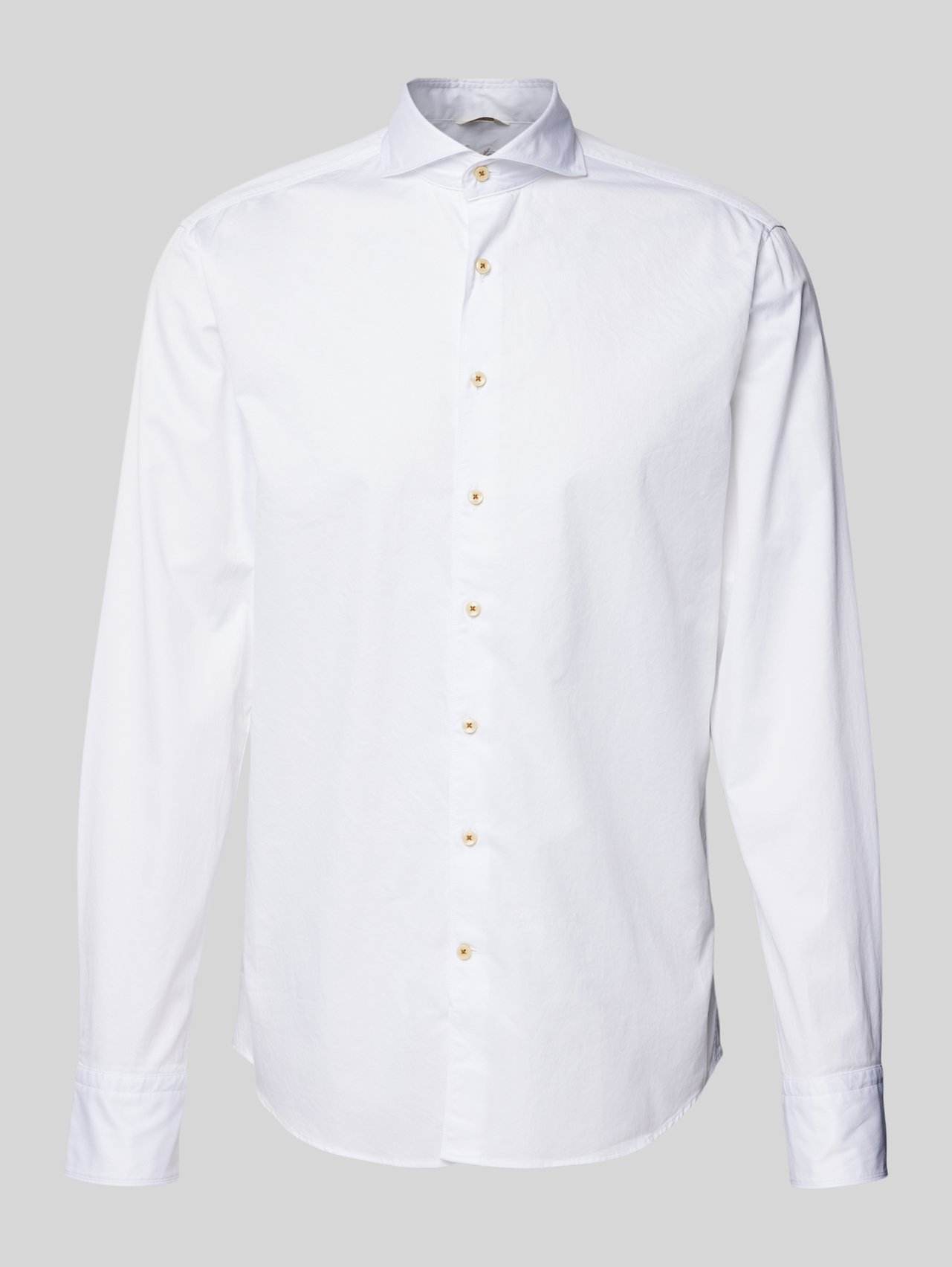 Regular Fit Freizeithemd aus Feintwill von Stenstroms - 17