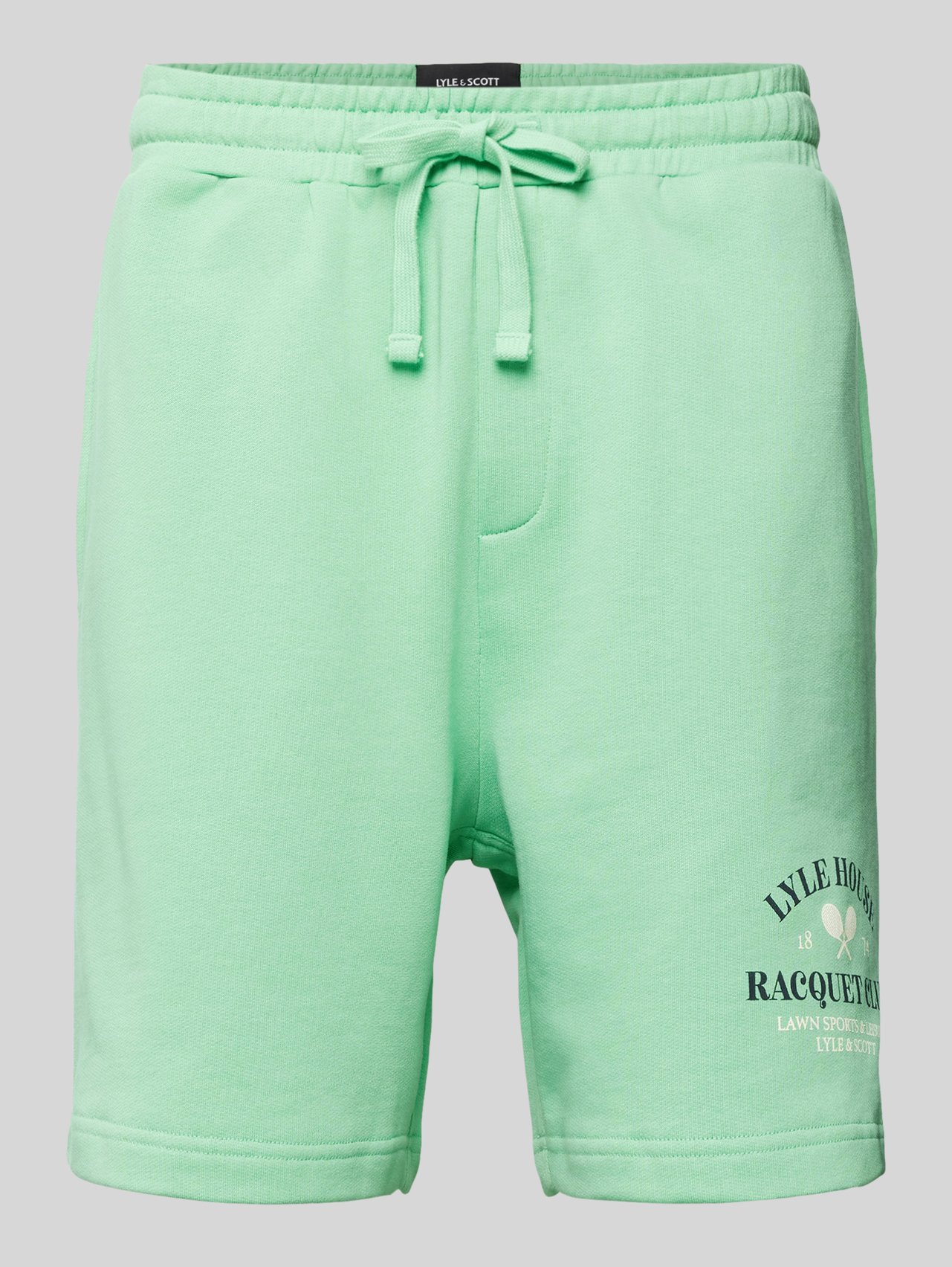 Sweatshorts mit Statement-Label-Print von Lyle & Scott - 8