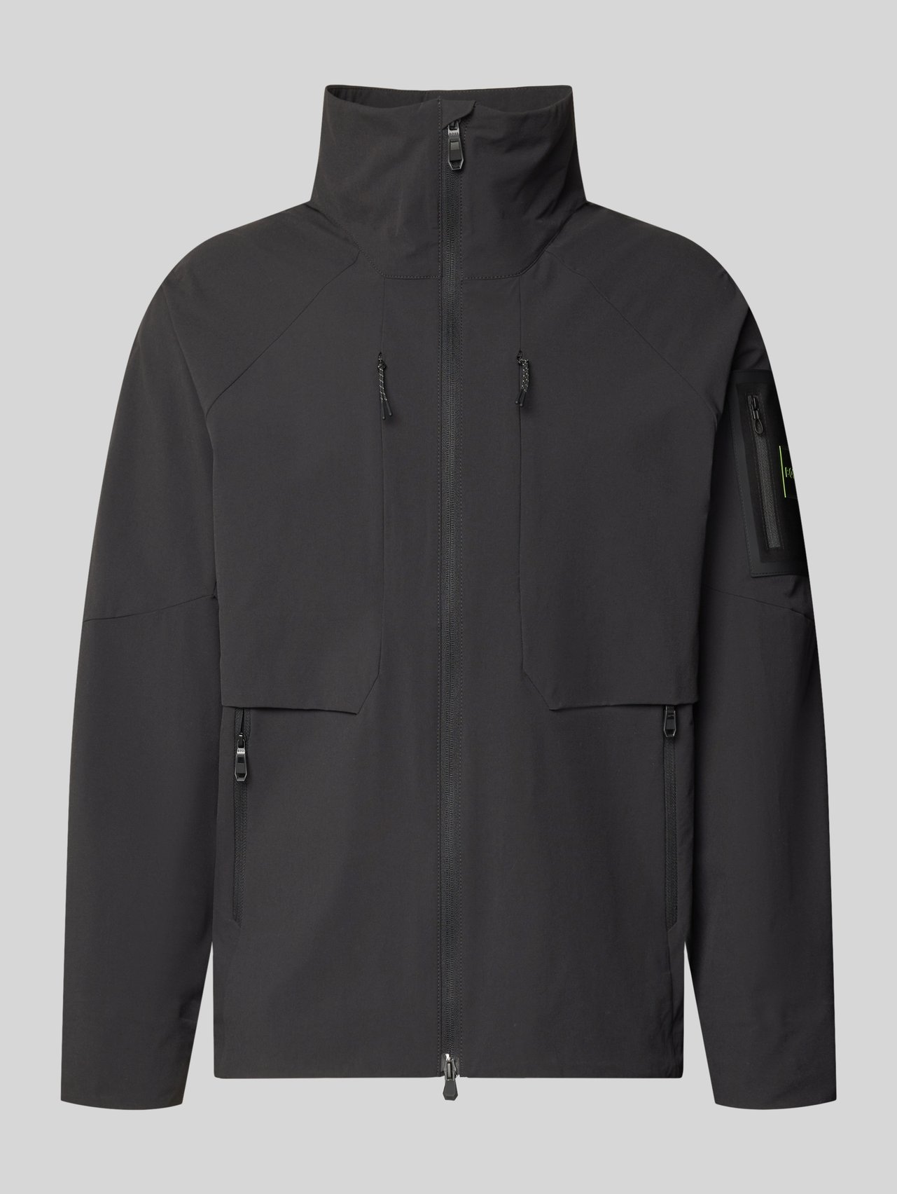 Regular Fit Trainingsjacke mit Label Patch Modell 'OW_GLOBE' von BOSS Green - 48