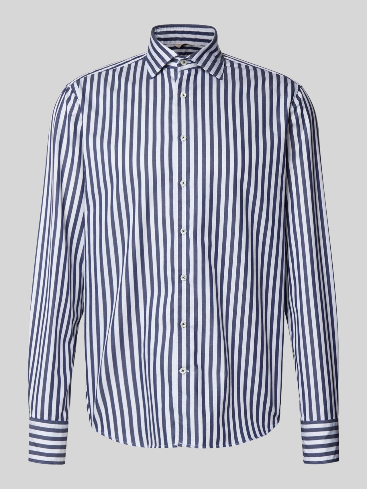 Regular Fit Freizeithemd mit Kentkragen Modell 'Casual' von Stenstroms - 32