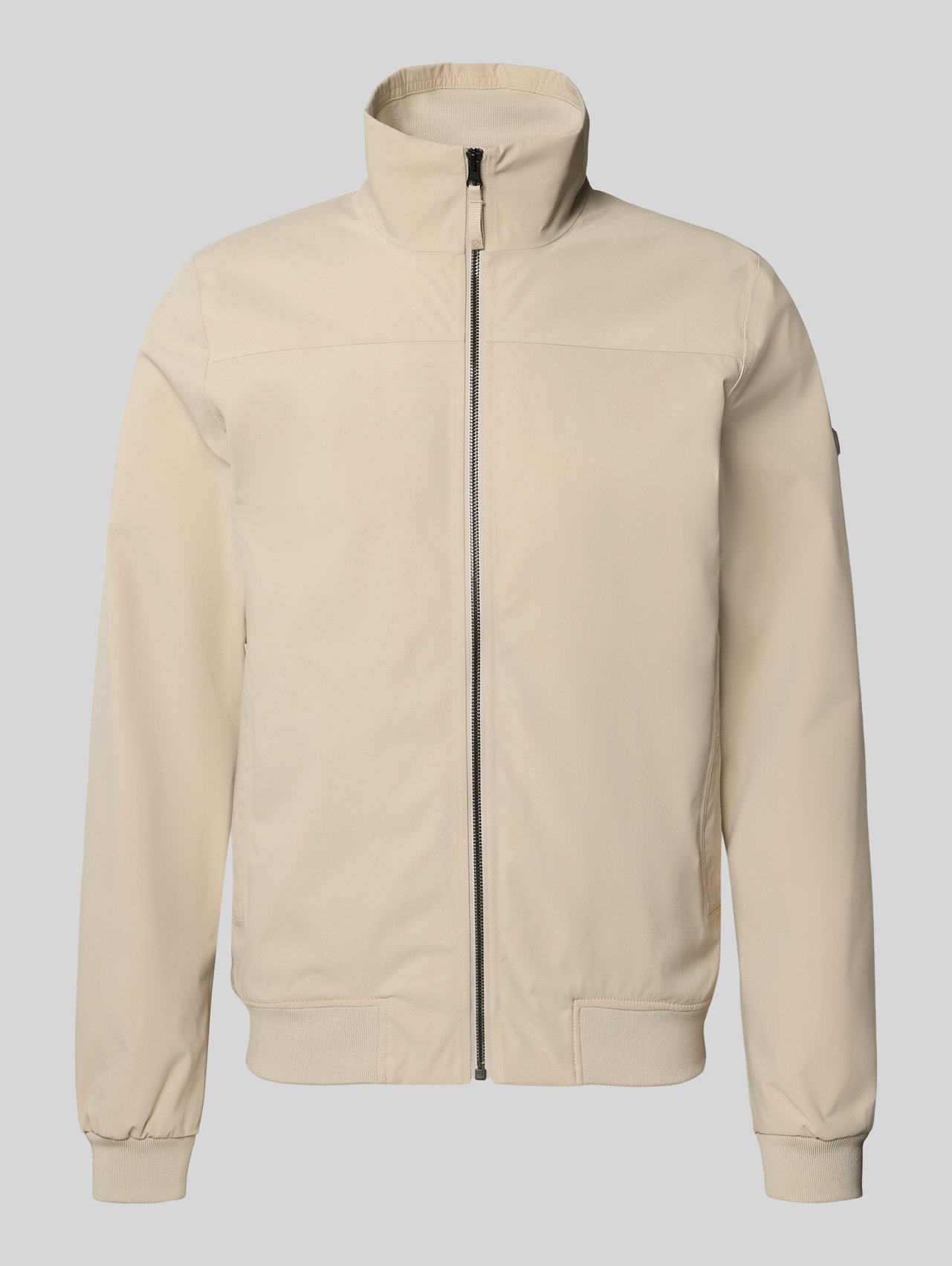 Regular Fit Jacke mit Stehkragen Modell 'Alvin' von Didriksons Beige - 13
